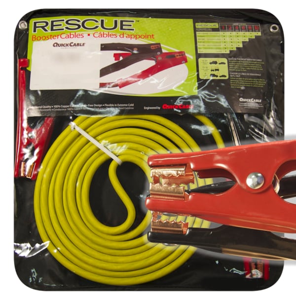 Booster Cable, 4 Ga, 12ft., 400A